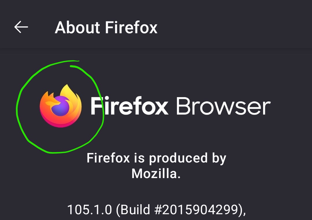 Firefox settings