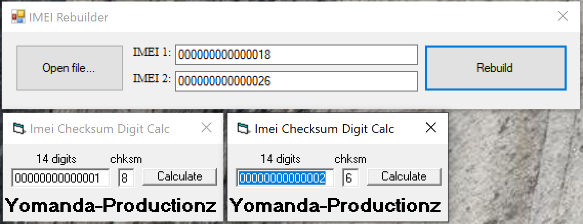 IMEI Rebuilder